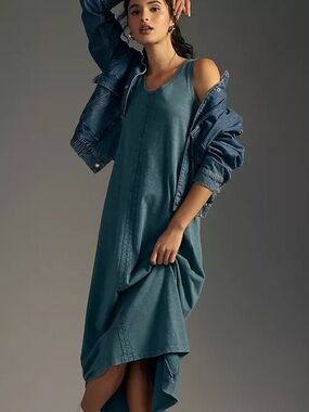 Anthropologie - Daily Practice black lounge maxi dress